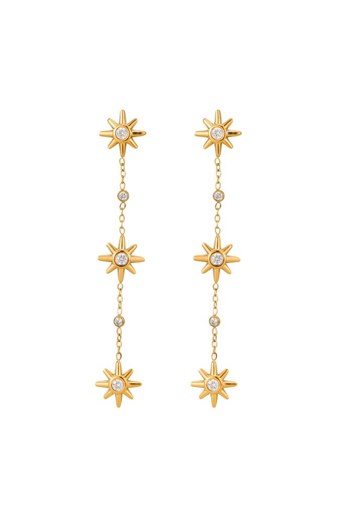 Sam Long Earring - Star product photo