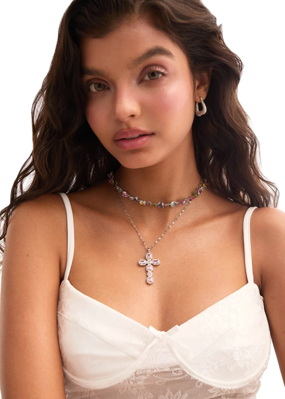 Weiteres Produktfoto 2: Scarlett & Kylie – Schmuckset mit Kreuzmotiv