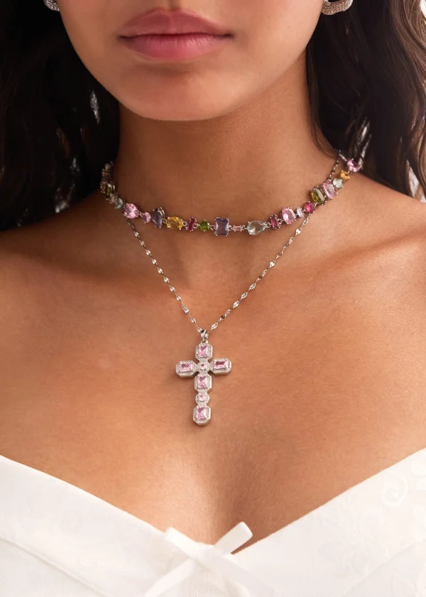 Scarlett & Kylie – Schmuckset mit Kreuzmotiv – weitere Ansicht