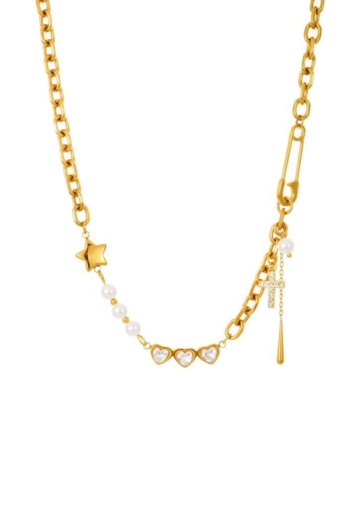 Corinne Golden Necklace product photo