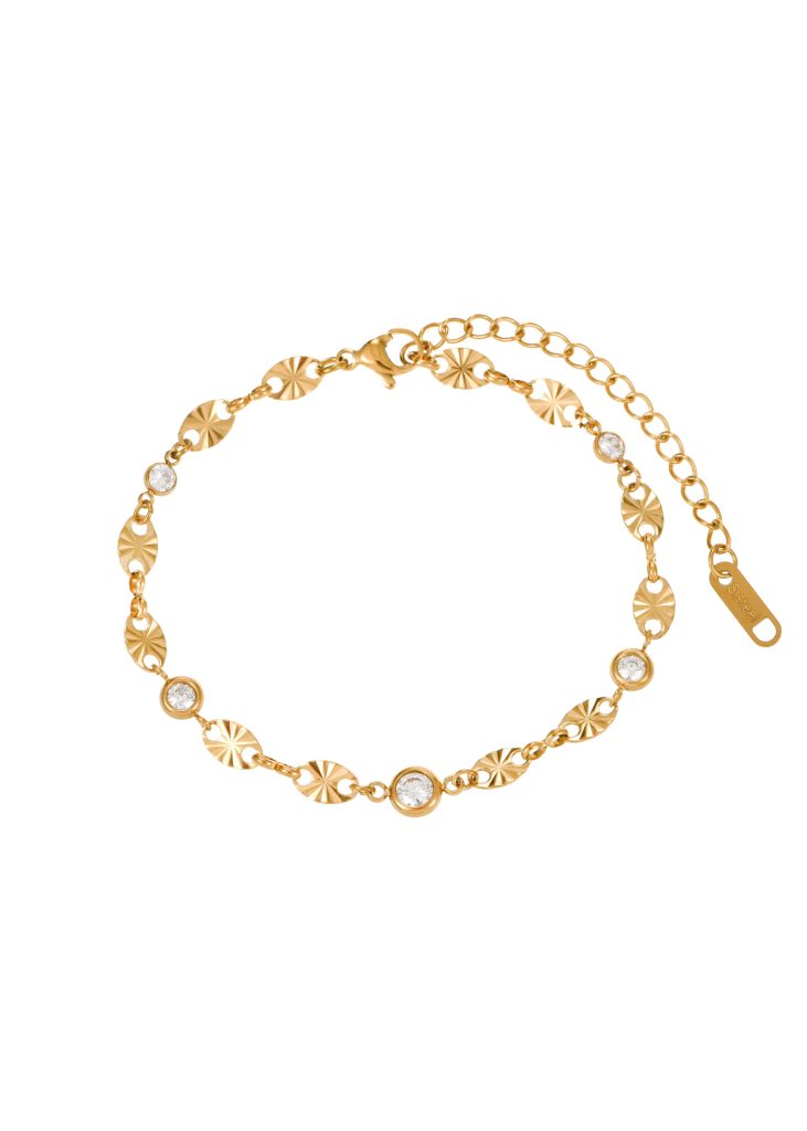 Amelie Glittering Golden Bracelets Collection - VIII product photo