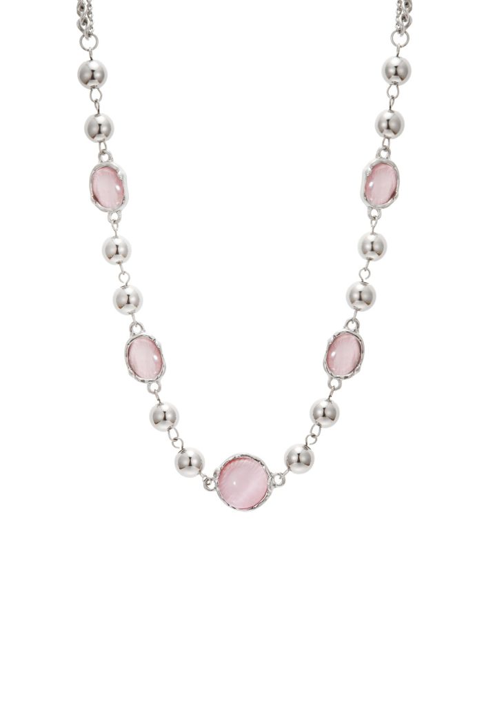Guilia Silver Choker Necklace product photo