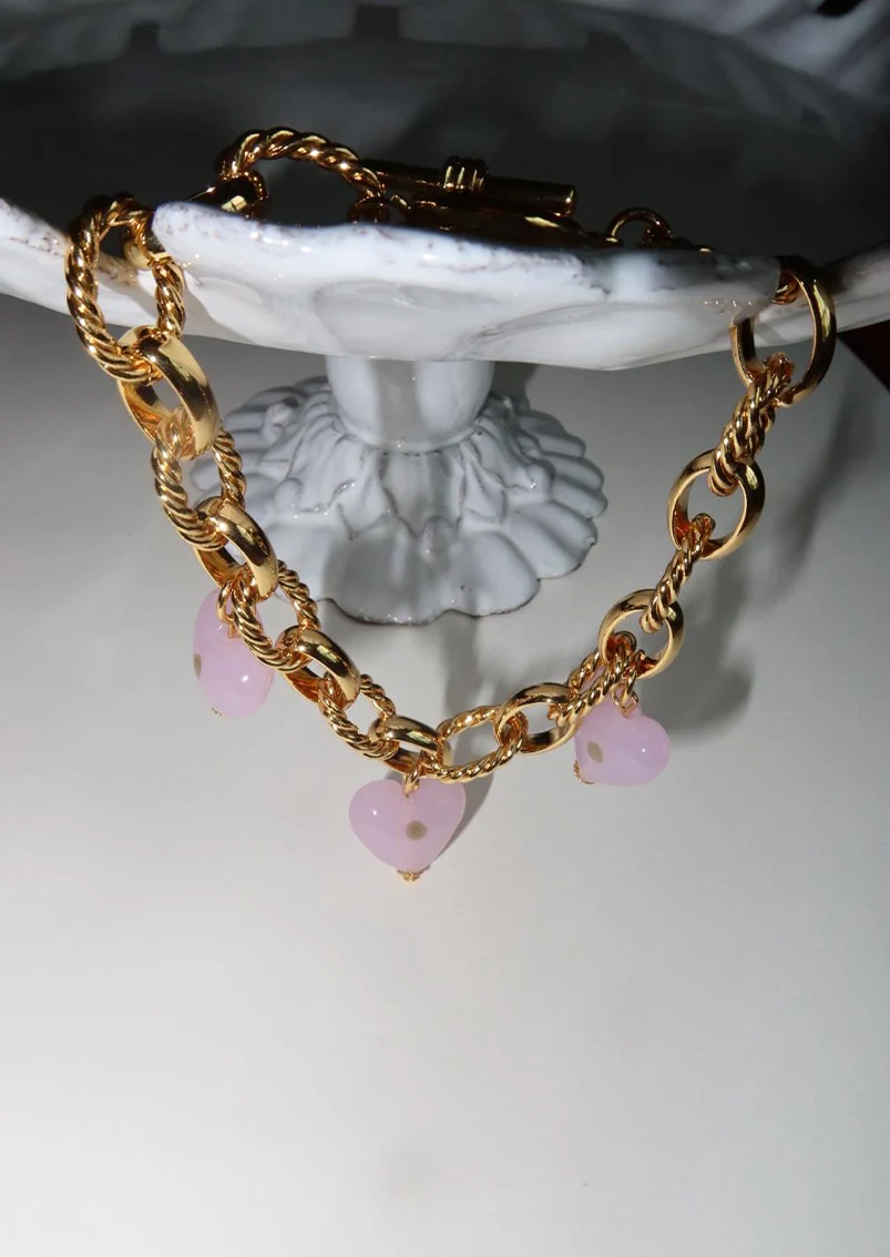 Weiteres Produktfoto 2: Lea In Pink Love – Armband mit rosa Akzenten und weißem Zirkonia
