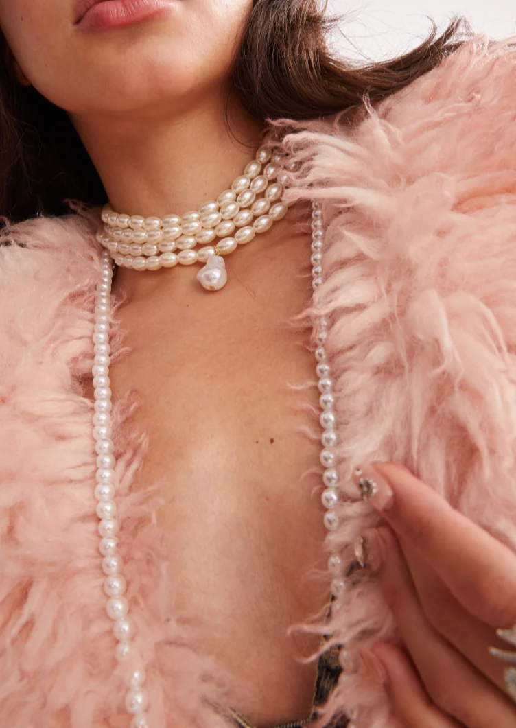Weiteres Produktfoto 2: Alexa Elegant – Choker-Halskette mit Perlen