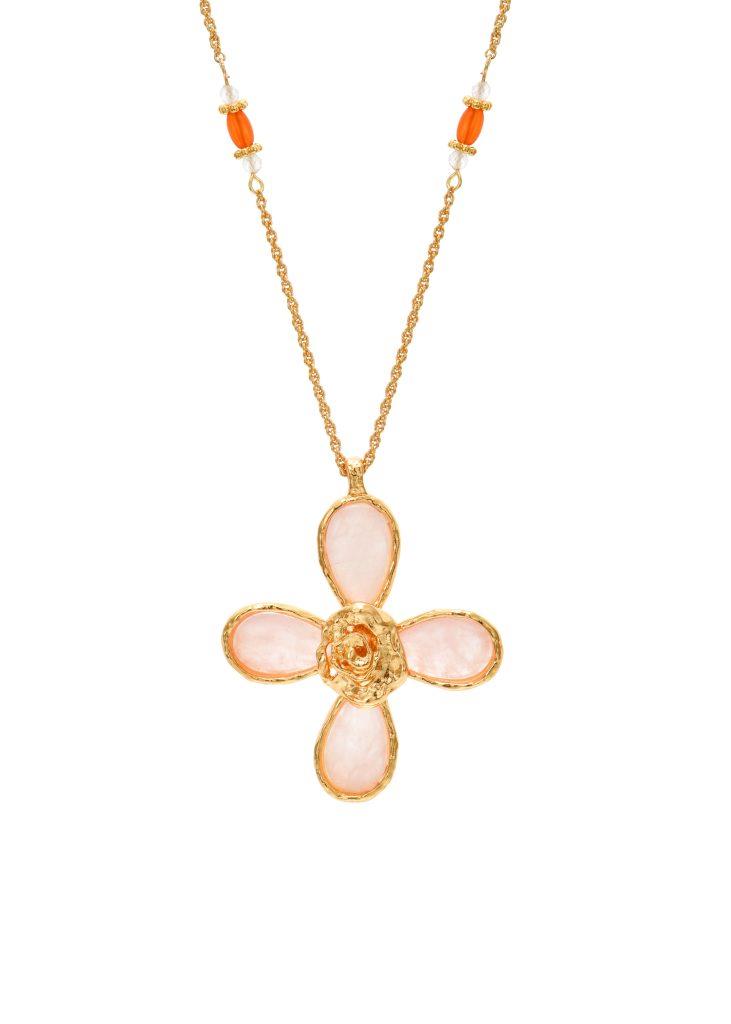 Charlene Romantic Long Chain Necklace product photo