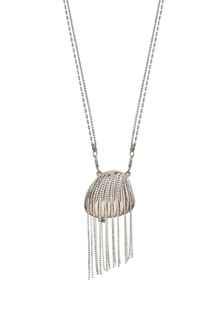 Weiteres Produktfoto 2: Party Shell Soiree – kleine Umhängetasche mit Muschelform und Quaste