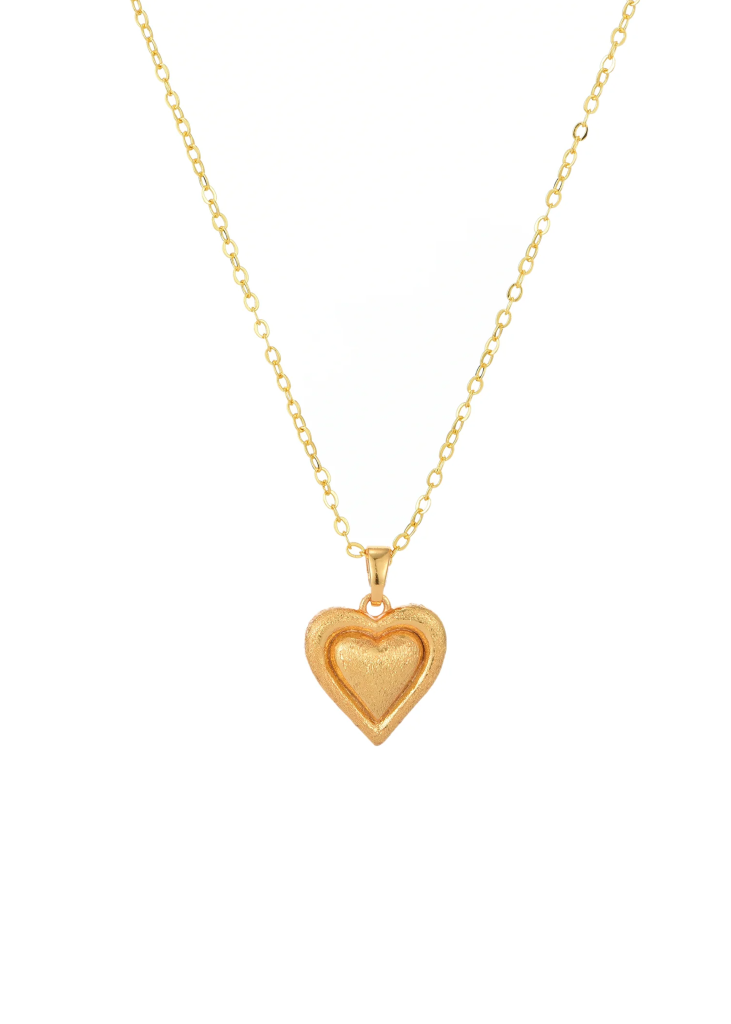 Florianne Golden Heart Necklace product photo
