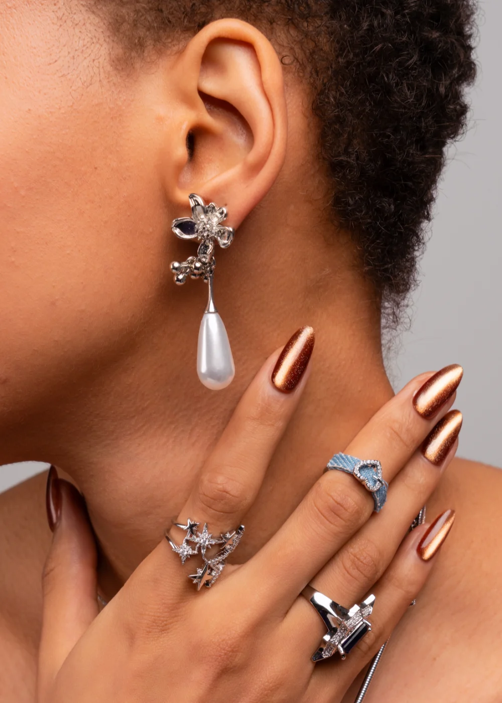 Weiteres Produktfoto 1: Jean Love – Ring aus Edelstahl mit Zirkonia