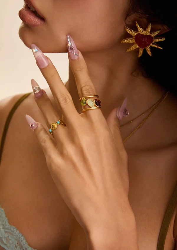 Fanny – verstellbarer Ring – weitere Ansicht