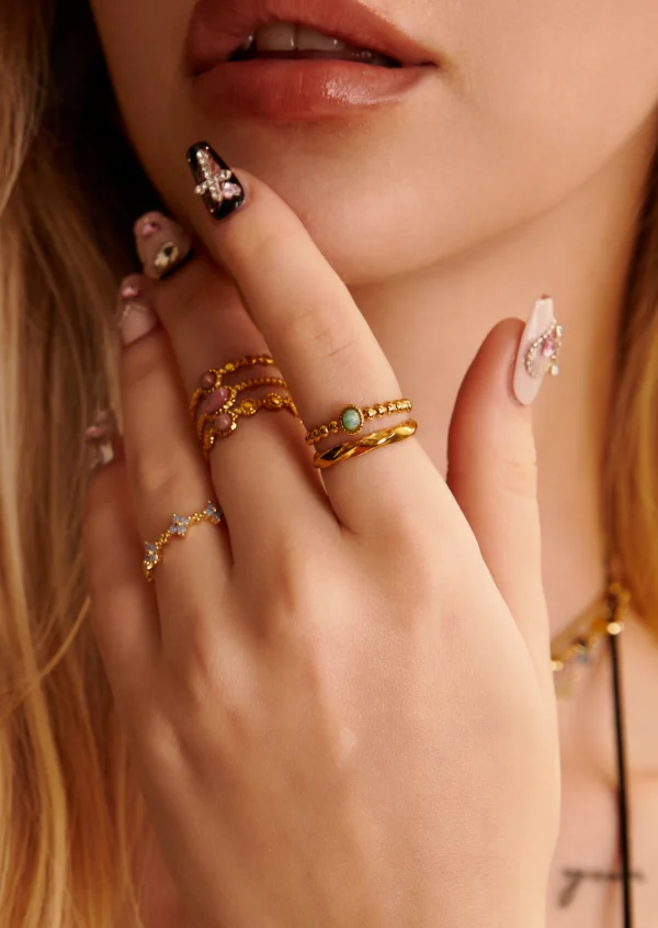 Joce Boho – Ring O im Vintage-Stil – weitere Ansicht
