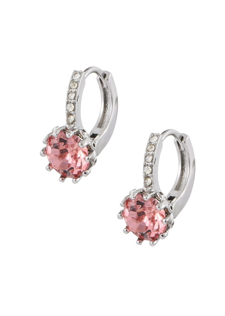 Weiteres Produktfoto 2: Milly Glittering – Ohrringe mit Zirkonia in Silberoptik