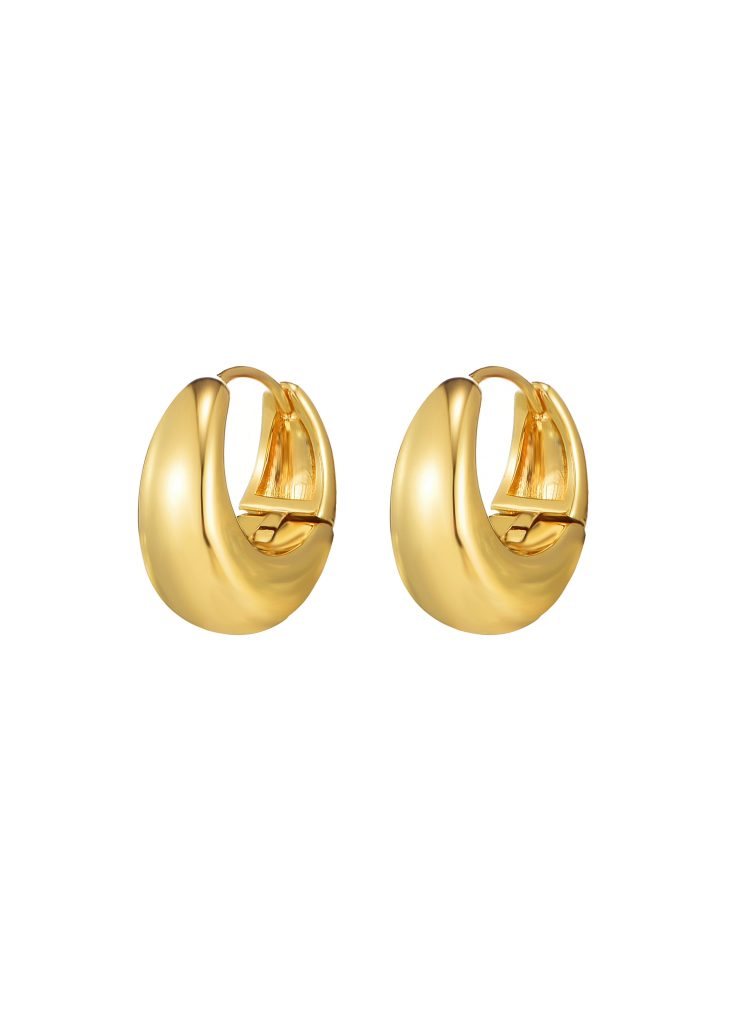Yuki Golden Earrings product photo