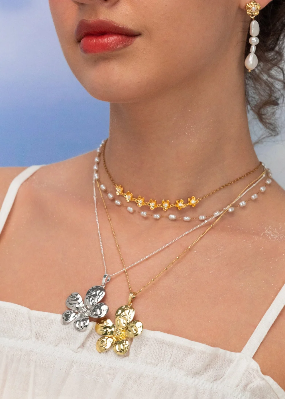 Weiteres Produktfoto 2: Lynn Little Pearls – Halskette mit Naturperlen