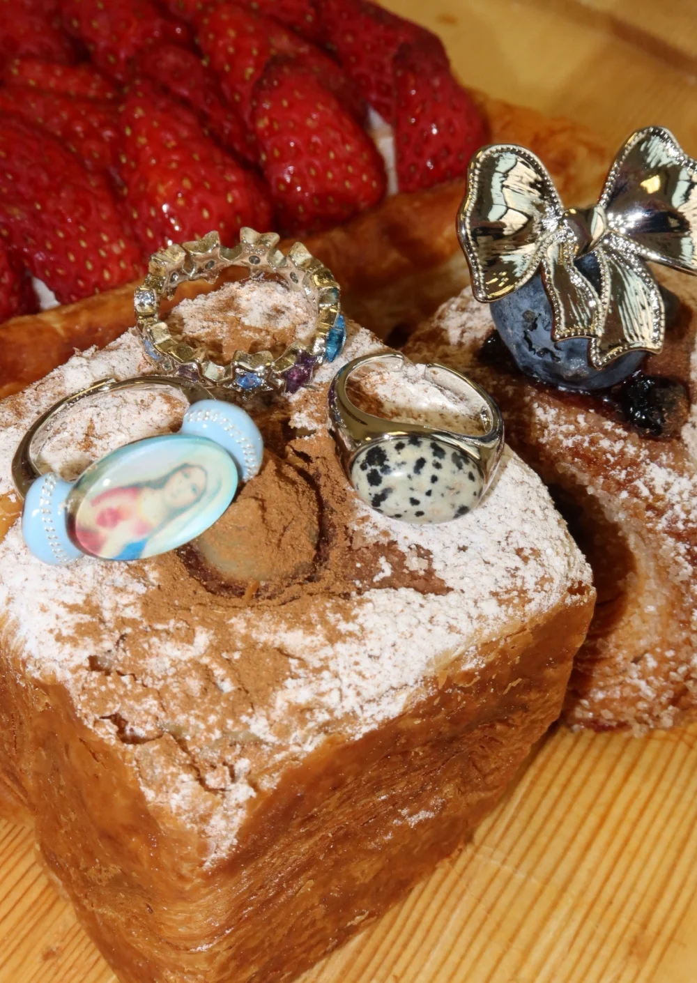 Weiteres Produktfoto 2: Lucas Star – Ring mit Stern und Zirkonia aus Sterlingsilber