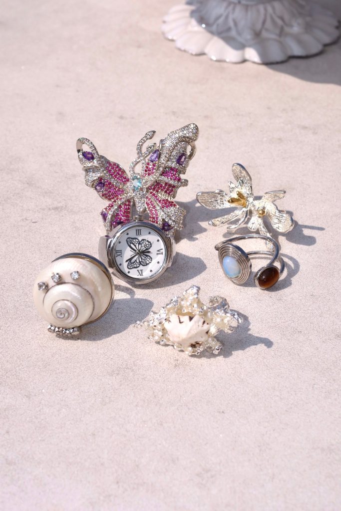 Weiteres Produktfoto 2: Butterfree – großer Schmetterlingsring mit Zirkonia