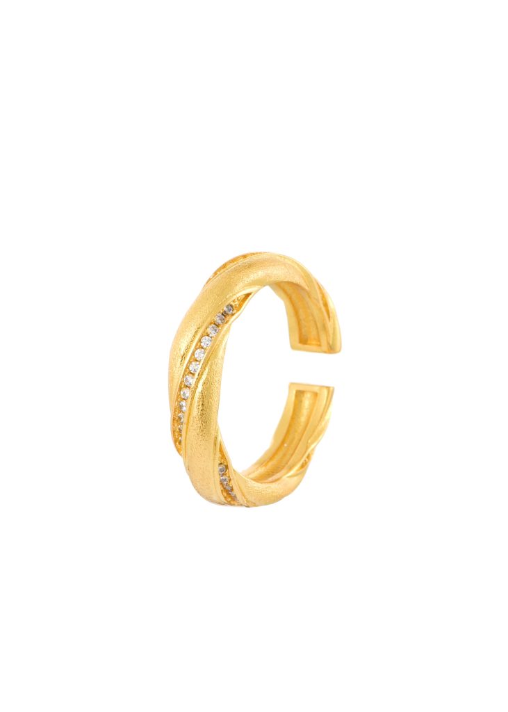 Deena – Ring mit Zirkonia – weitere Ansicht