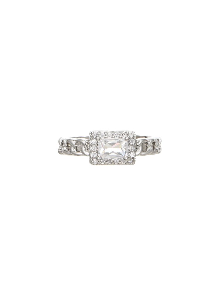 Val Silver Ring - Carre product photo