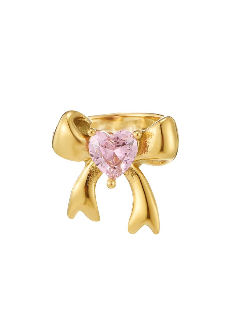 Jinn Bow Pink Golden Ring product photo