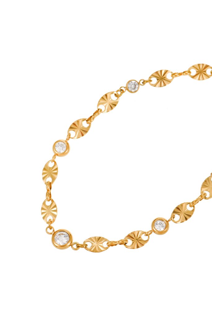 Amelie Glittering VIII – Armbandsammlung mit Sonnenmotiv in Goldoptik – weitere Ansicht