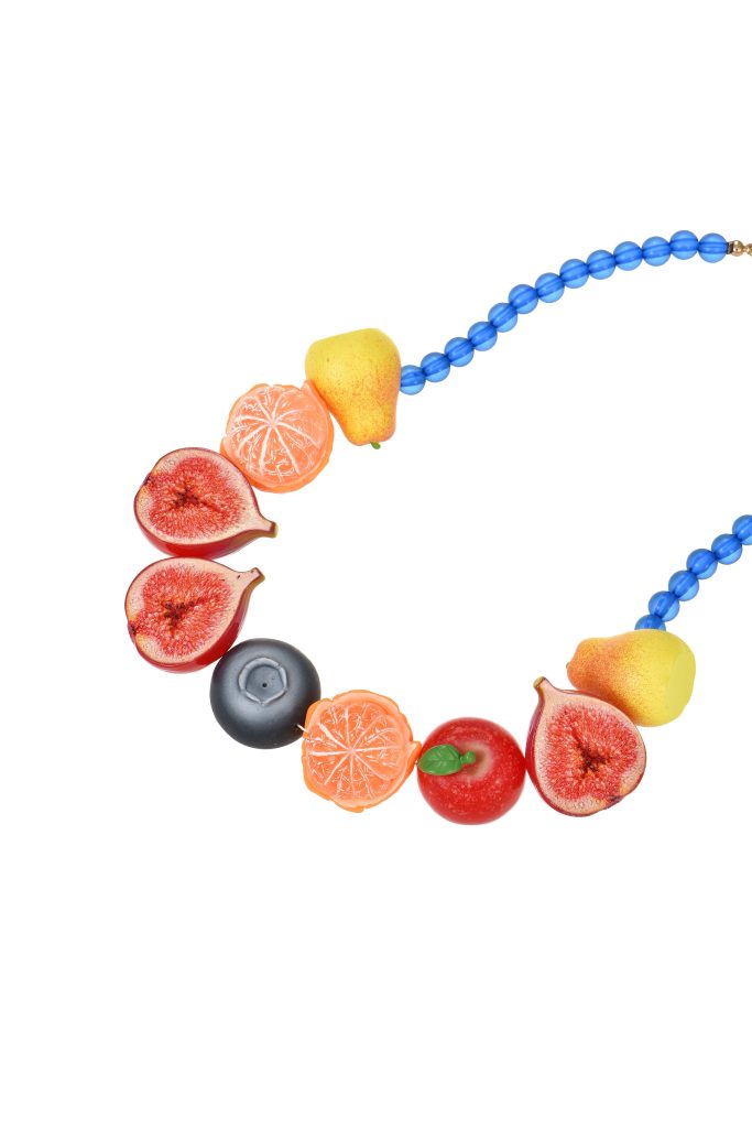 Weiteres Produktfoto 2: Sweetened Summer – Choker mit Frucht- und Perlendetails