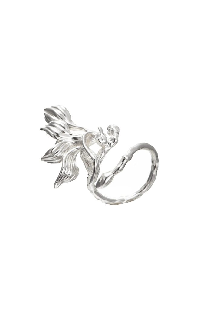Weiteres Produktfoto 2: Tulip Flower – Ring mit Blumenmotiv