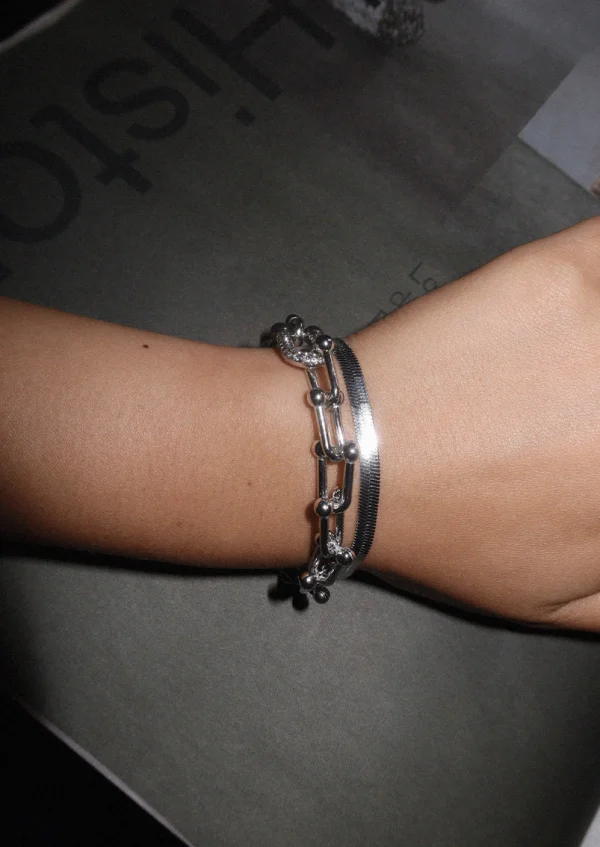 Sevilla – Armbandset in Silberoptik – weitere Ansicht