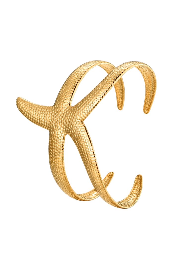Weiteres Produktfoto 2: Mook Seastar – Armreif mit Seesternmotiv in Goldoptik