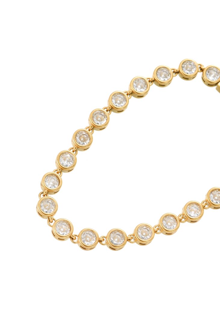 Weiteres Produktfoto 2: Amelie Glittering VII – Armband mit Zirkonia in Goldoptik
