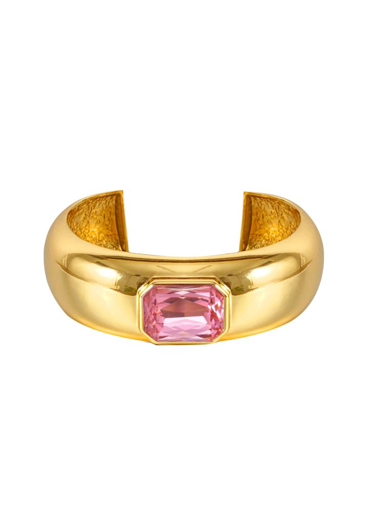 Blissful Seraphim - Rose Bangle in Golden product photo