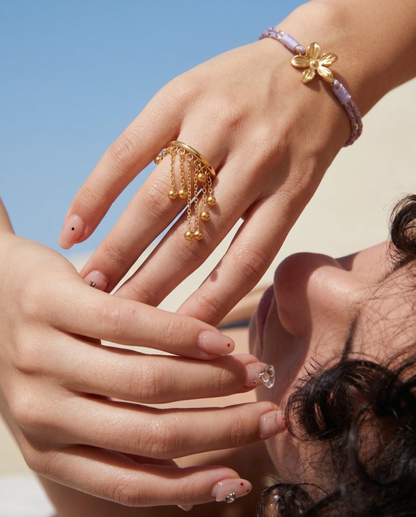 Allison – Ring mit Quastendetails – weitere Ansicht