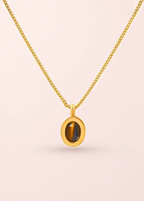 Anika Tiger's Eye – Halskette mit Tigerauge