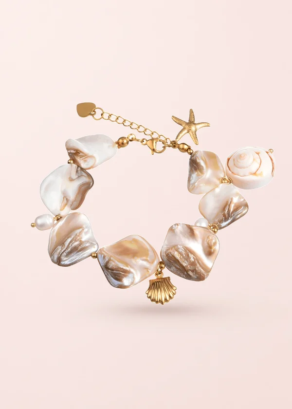 Miranda Seastar Brunch – Armband mit Seesternmotiv in Goldoptik