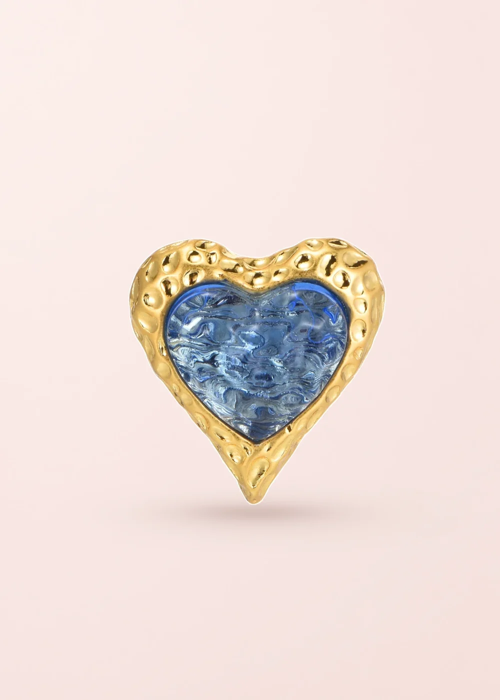 Produktfoto: Adam Love In All Shape – Ring mit blauem Herzmotiv