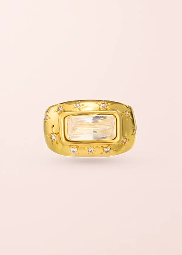 Nana's Dream – Ring mit Sternmotiv in Goldoptik