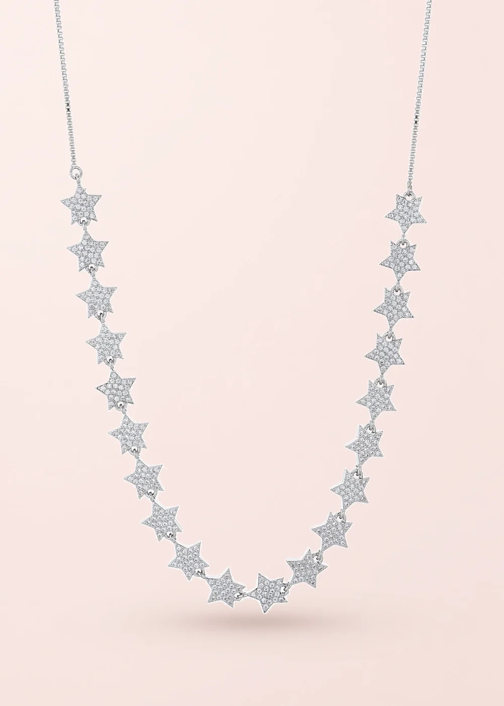 Produktfoto: Lucky Star Wishes – glitzernde Halskette mit Sternmotiv