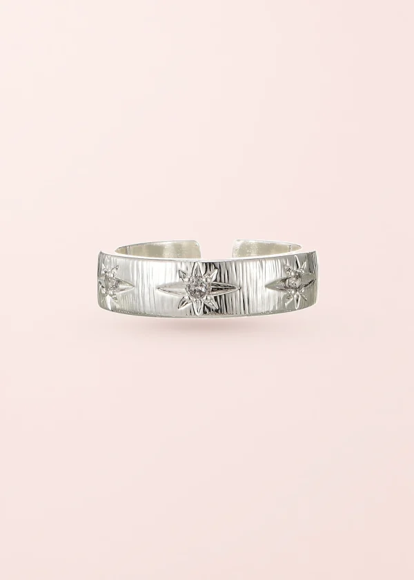 Glittering Petra – glitzernder Ring mit Sternmotiv
