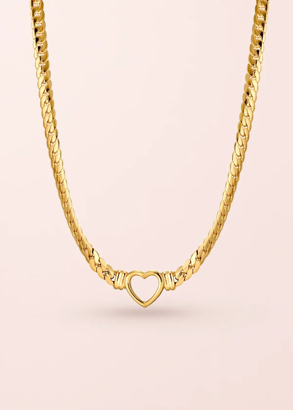 Lili Bold Love – markante Gliederkette in Goldoptik