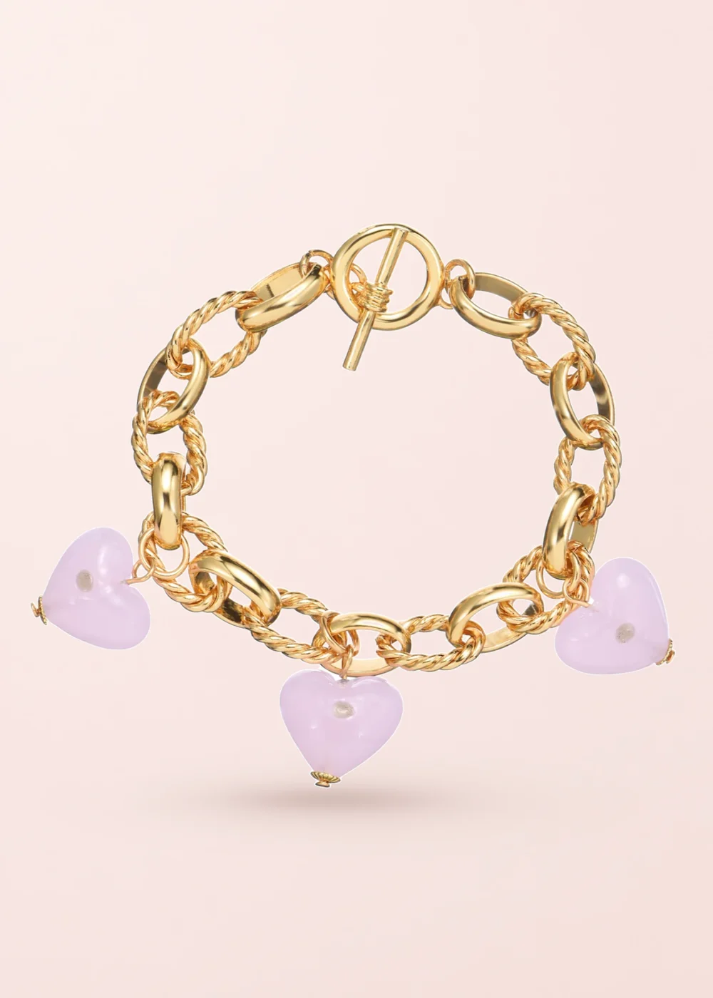 Produktfoto: Lea In Pink Love – Armband mit rosa Akzenten und weißem Zirkonia
