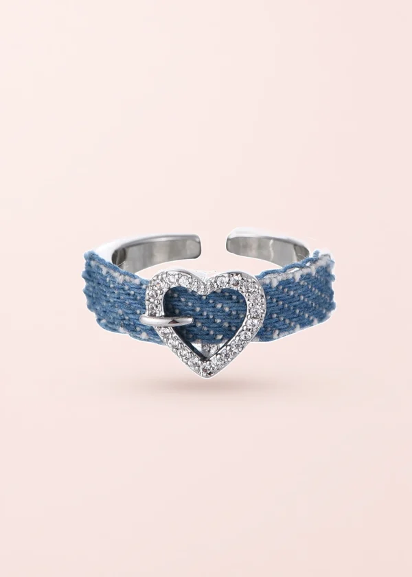 Jean Love – Ring aus Edelstahl mit Zirkonia