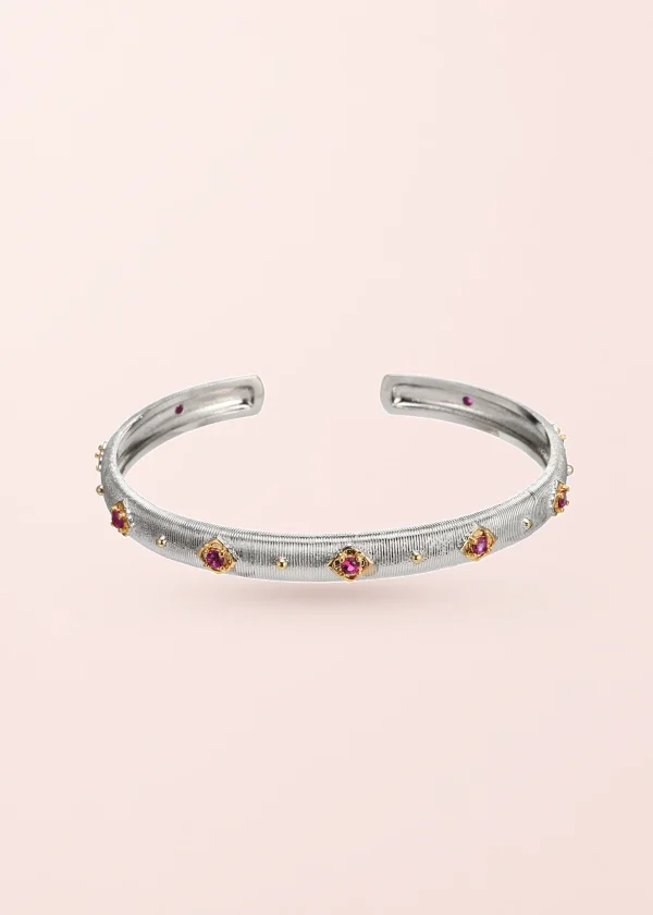 Colette Red Silver – Armband mit Zirkonia in Silberoptik