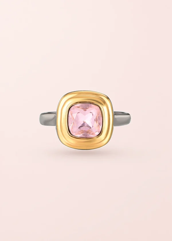 Kate Pink – Ring mit Stein und rosa Details