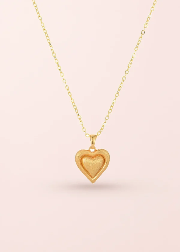 Florianne Golden Heart Necklace