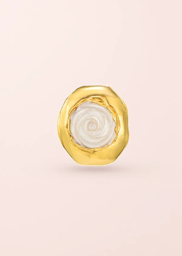 Rose For None – Ring in Goldoptik
