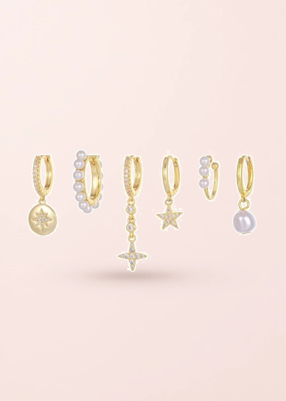 La Petite Soiree – Ohrring-Set mit Zirkonia