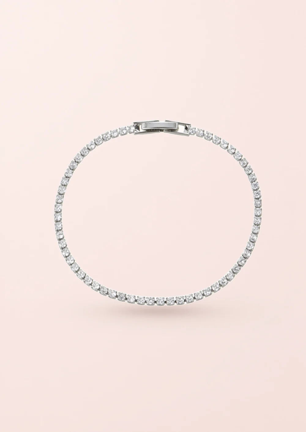 Produktfoto: Glittering Tennis – Armband mit Zirkonia-Besatz