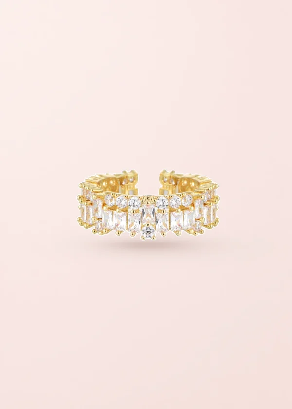 Glittering Leona – Ring mit Zirkonia