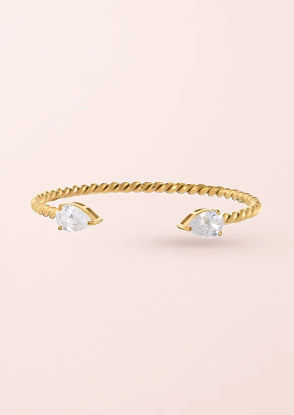 Bora – Armband III mit Zirkonia in Goldoptik