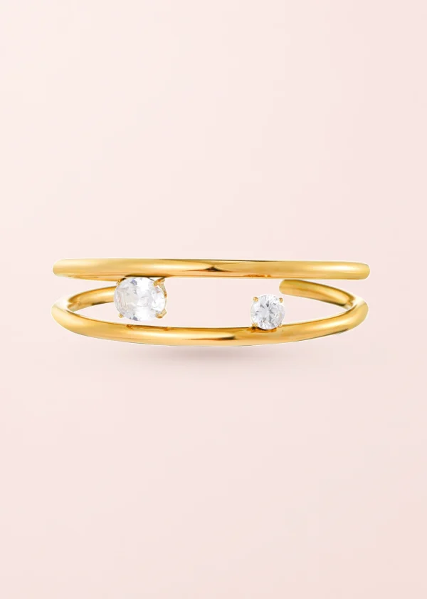 Bora – Armband I mit Zirkonia in Goldoptik
