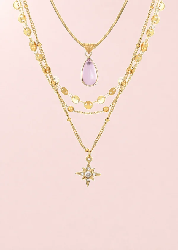 Rosalia & Star Trio Golden Set