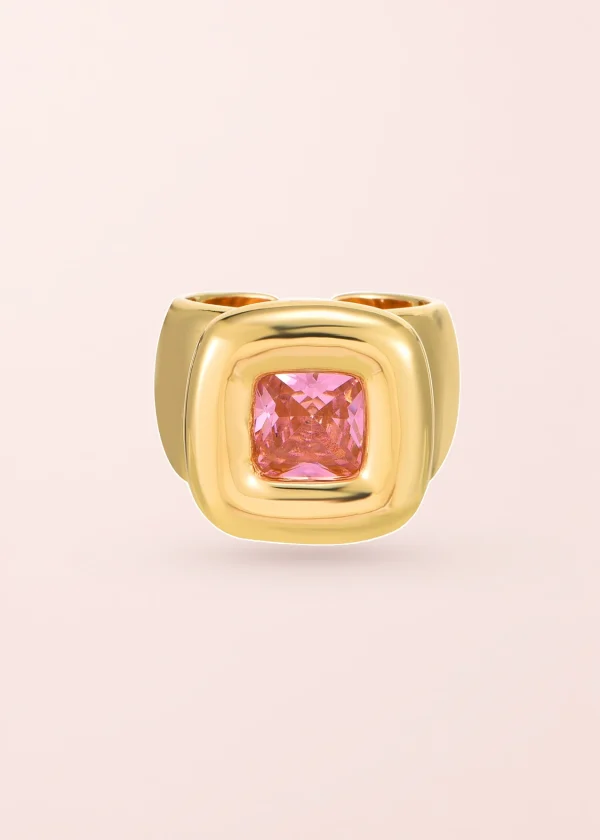 Jojo – Ring mit geometrischem Design und Zirkonia